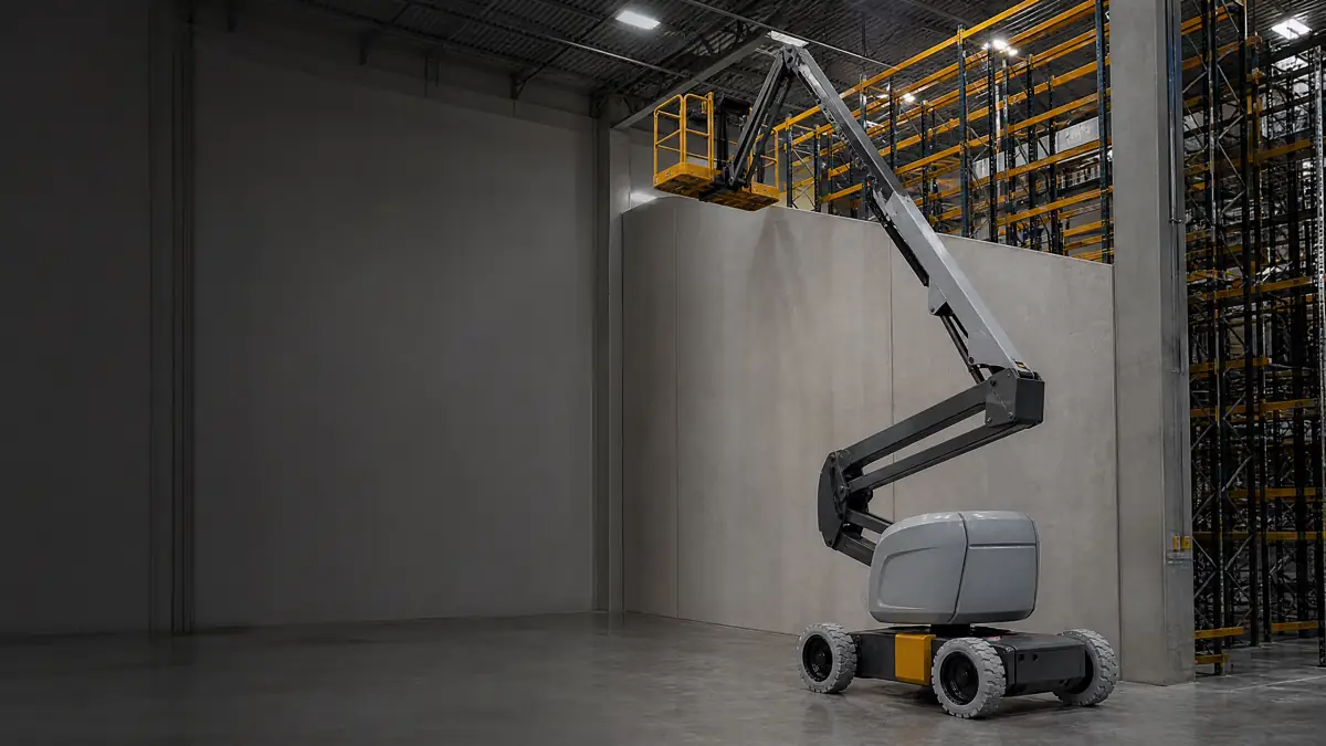 Articulating Boom Lifts jobsite access in Sarasota